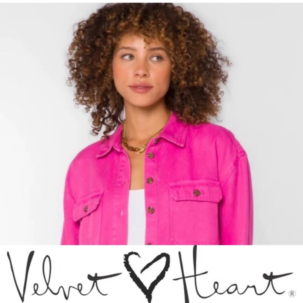 Gorgeous, Velvet Heart Carmele Shacket❤️ - Picture 3 of 6